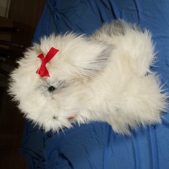 Large Shaggy Dog Stuff Animal - Picture 2 of 8